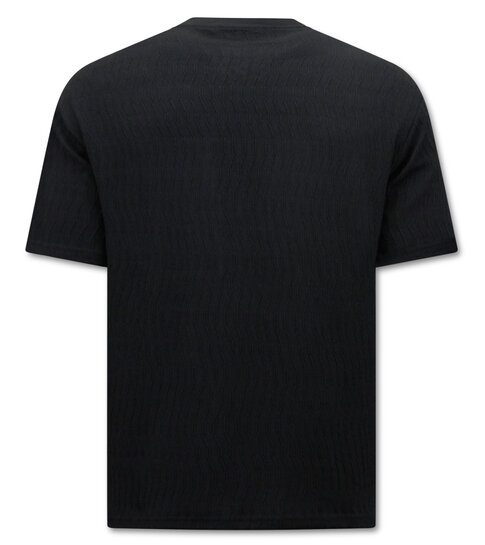 True Rise Ribbed Oversized Zomerset Heren -  SET - Zwart