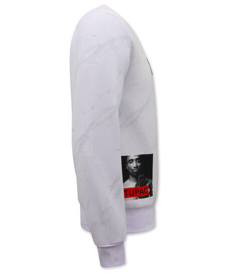 TopStar Tupac Heren Trui - Wit