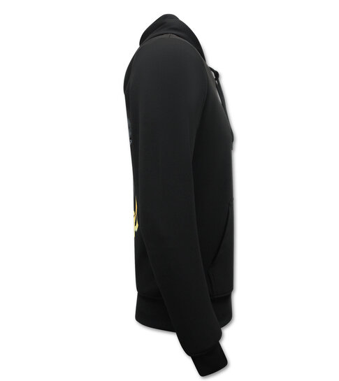 True Rise Legend - Tupac - 2Pac Heren Hoodie - Zwart