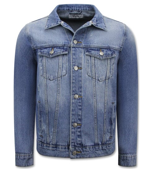 Local Fanatic Denim Spijkerjassen  Heren - RJ-966 - Blauw