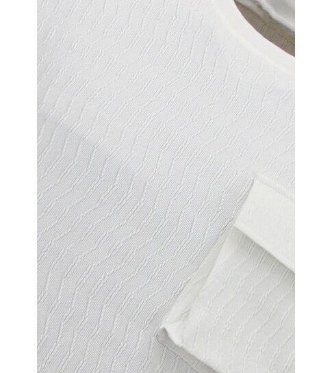 True Rise Ribbed Oversized Zomerset Heren -  SET - Wit