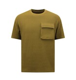 True Rise Ribbed Oversized Zomerset Heren -  SET - Licht Brown
