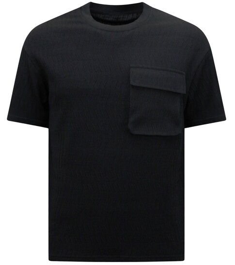 True Rise Ribbed Oversized Zomerset Heren -  SET - Zwart