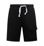 True Rise Ribbed Oversized Zomerset Heren -  SET - Zwart