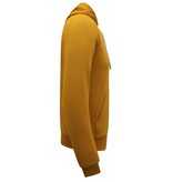 ENOS Hoodie Heren - Hooded Sweater - Licht Bruin