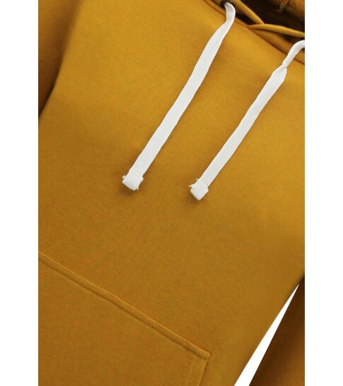 ENOS Hoodie Heren - Hooded Sweater - Licht Bruin