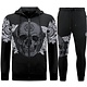 Joggingpak Heren met Print  - Huispak - Traningspak - 2676 - Zwart