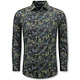 Overhemden voor Heren - Heren Blouse met Lange Mouwen - Groen