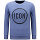 Mannen Sweater ICON - Heren Trui - Blauw