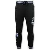 True Rise Trainingspak Heren - Joggingpak Heren Volwassenen - 2822 - Zwart /Wit