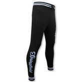 True Rise Trainingspak Heren - Joggingpak Heren Volwassenen - 2822 - Zwart /Wit