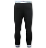 True Rise Trainingspak Heren - Joggingpak Heren Volwassenen - 2822 - Zwart /Wit