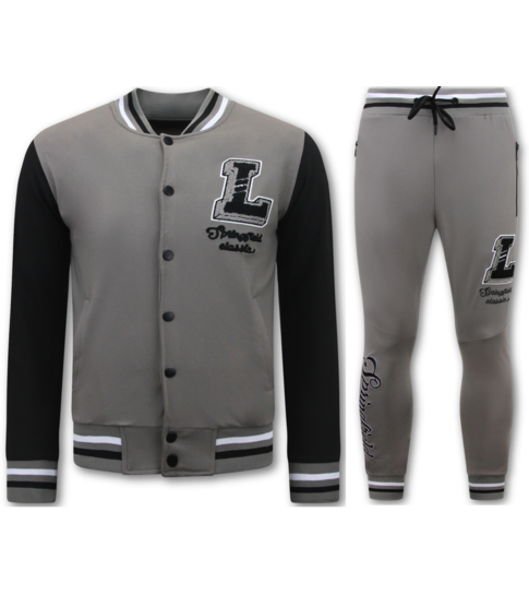 True Rise Huispak Heren Volwassenen - Tracksuit Heren - 2822 - Grijs