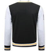 True Rise Trainingspakken Heren - Huispak Heren Volwassenen - 2820 - Zwart  / Wit