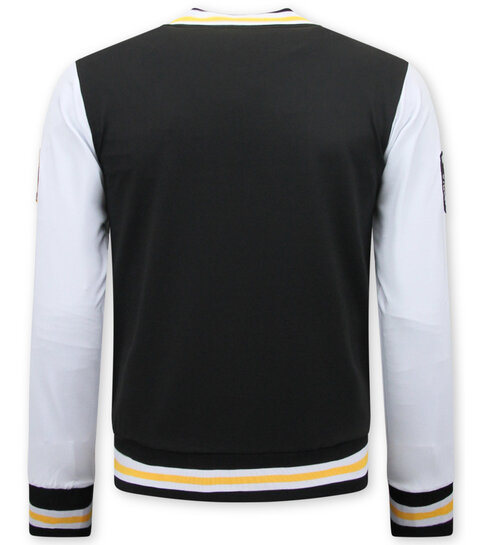 True Rise Trainingspakken Heren - Huispak Heren Volwassenen - 2820 - Zwart  / Wit