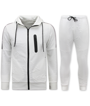  TopStar ICON Trainingspak Heren - Joggingpak Heren Volwassenen - 11031 - Wit