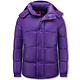 Puffer Jas - Gewatteerde Jassen Heren - 8055PRNW - Paars
