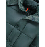 ENOS Pufferjas - Jassen Heren Winter Capuchon - 8055GRNW - Groen