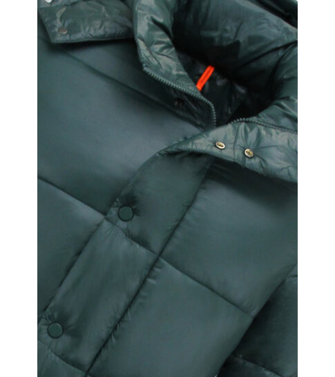 ENOS Pufferjas - Jassen Heren Winter Capuchon - 8055GRNW - Groen