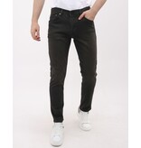 Mario Morato Spijkerbroek Mannen - Regular Fit  - Heren Jeans Stretch - MM-R-17 - Donker Groen