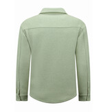 ENOS Heren Overshirt met Zakken - 501NW - Licht Groen