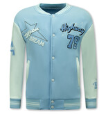 ENOS Baseball Vest Heren - College  Vest - 903 - Blauw