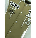 ENOS College vest met Capuchon - 905 - Bruin