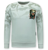 TopStar Mannen Trui - Heren Sweater Joker - Wit