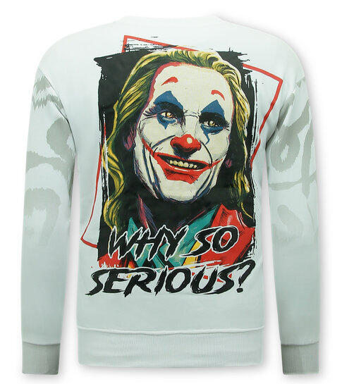 TopStar Mannen Trui - Heren Sweater Joker - Wit