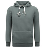 True Rise Huispak Heren Volwassenen  -  Oversized Joggingpak - Dik Geweven - Antraciet