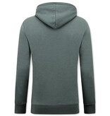 True Rise Huispak Heren Volwassenen  -  Oversized Joggingpak - Dik Geweven - Antraciet