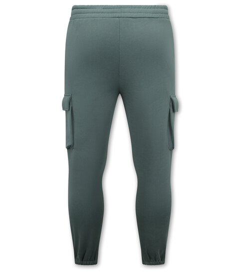 True Rise Huispak Heren Volwassenen  -  Oversized Joggingpak - Dik Geweven - Antraciet