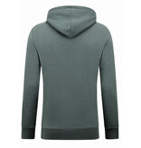 True Rise Huispak Heren Volwassenen  -  Oversized Joggingpak - Dik Geweven - Antraciet