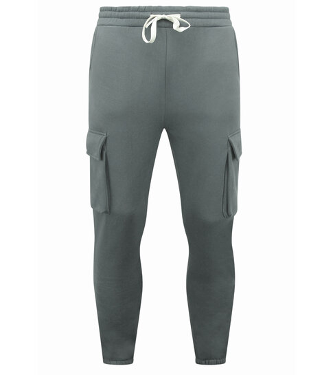 True Rise Huispak Heren Volwassenen  -  Oversized Joggingpak - Dik Geweven - Antraciet