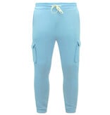 True Rise Joggingpak Heren Volwassenen  -  Oversized Huispak - Dik Geweven - Blauw