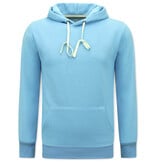 True Rise Joggingpak Heren Volwassenen  -  Oversized Huispak - Dik Geweven - Blauw