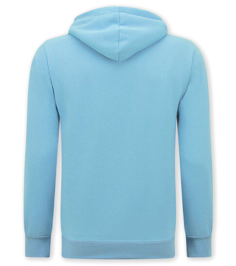 True Rise Joggingpak Heren Volwassenen  -  Oversized Huispak - Dik Geweven - Blauw