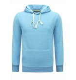 True Rise Joggingpak Heren Volwassenen  -  Oversized Huispak - Dik Geweven - Blauw