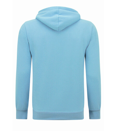 True Rise Joggingpak Heren Volwassenen  -  Oversized Huispak - Dik Geweven - Blauw