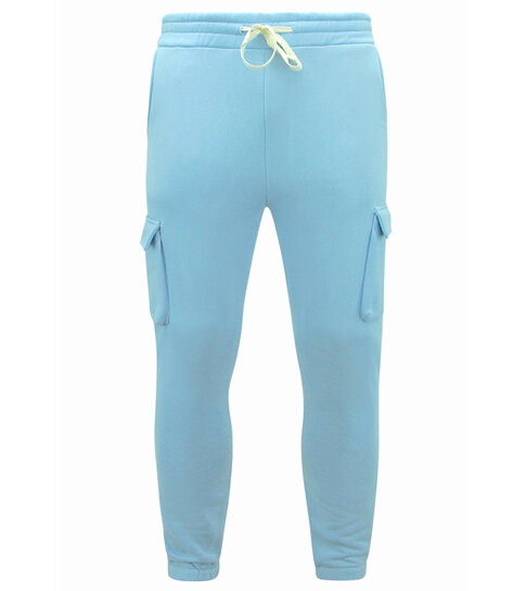 True Rise Joggingpak Heren Volwassenen  -  Oversized Huispak - Dik Geweven - Blauw