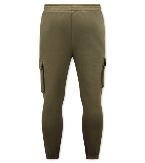 True Rise Heren Trainingspakken Volwassenen - Oversized joggingpak - Dik Geweven - Bruin