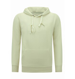 True Rise Tracksuit Heren - Oversized Joggingpak - Dik Geweven - Geel