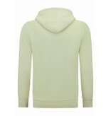 True Rise Tracksuit Heren - Oversized Joggingpak - Dik Geweven - Geel