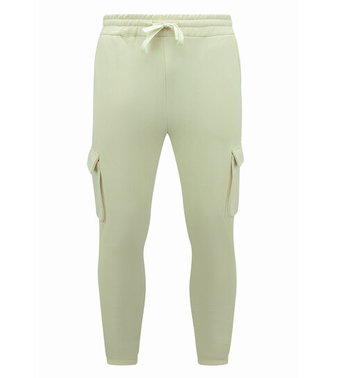 True Rise Tracksuit Heren - Oversized Joggingpak - Dik Geweven - Geel