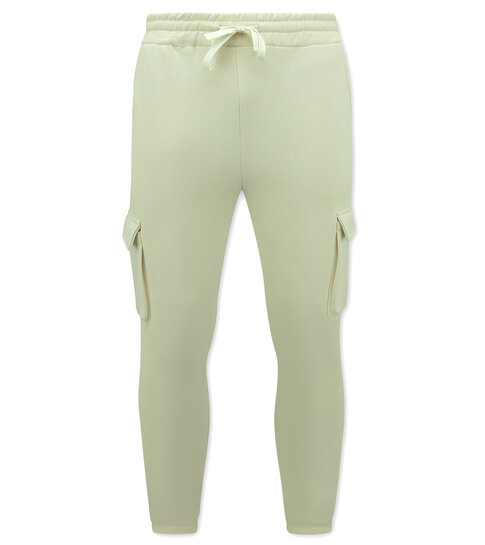 True Rise Tracksuit Heren - Oversized Joggingpak - Dik Geweven - Geel