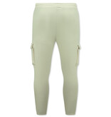 True Rise Tracksuit Heren - Oversized Joggingpak - Dik Geweven - Geel