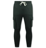 True Rise Joggingspak Heren - Oversized Huispak - Dik Geweven - Zwart