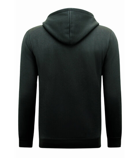 True Rise Joggingspak Heren - Oversized Huispak - Dik Geweven - Zwart