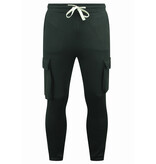 True Rise Joggingspak Heren - Oversized Huispak - Dik Geweven - Zwart