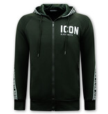 TopStar Heren Trainingspak ICON - Joggingpak Heren - 3551 - Zwart